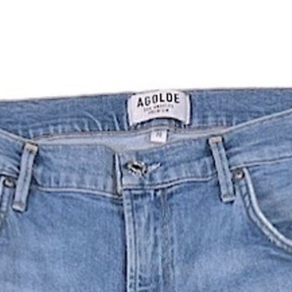 Agolde Blue Distressed Jeans | Size 28 - Picture 5 of 7